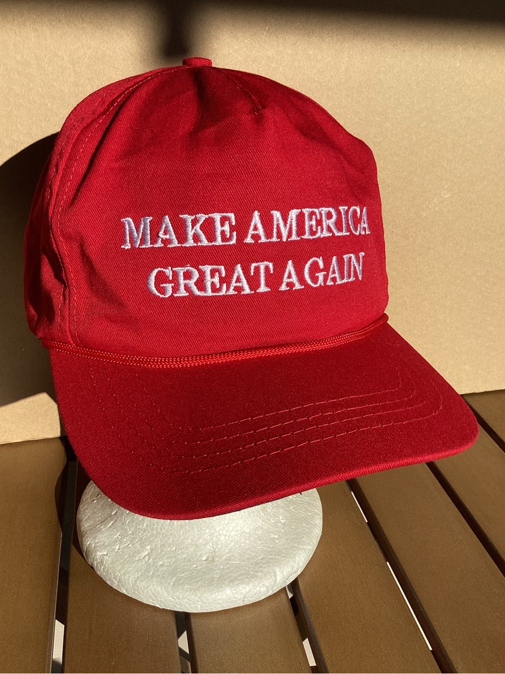 Cali-Fame Make America Great again SnapBack rope Hat Made in USA MAGA